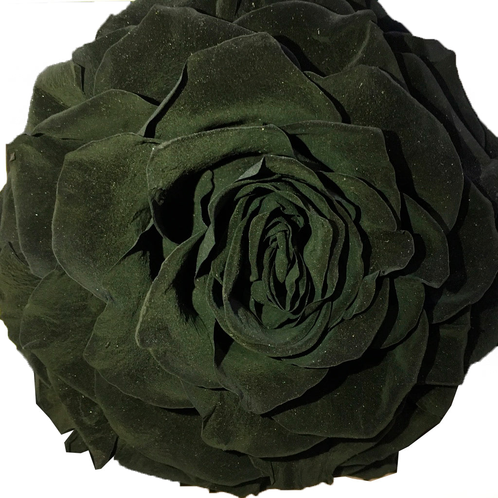 Jumbo rose: Forest Green Jumbo
