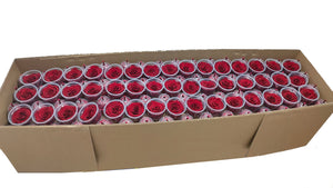Bulk Box:  Dark red  Preserved Medium Rose  *Box of 327 Preserved Rose Heads